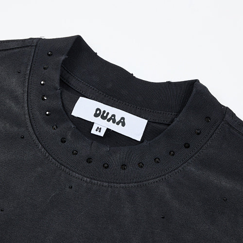 DUAA Race‑Car Graphic Black Short‑Sleeve T‑Shirt