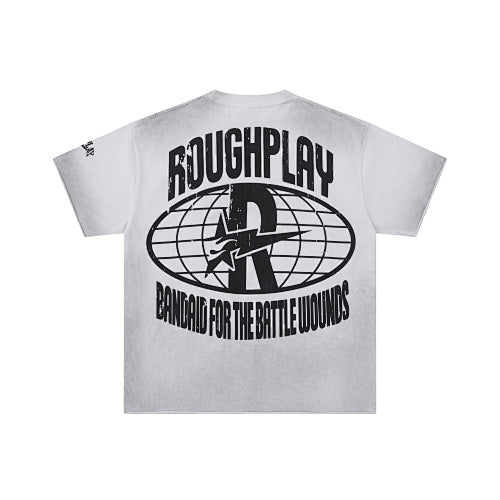 Roughplay Wolf Graphic Multi‑Color Short Sleeve T‑Shirt