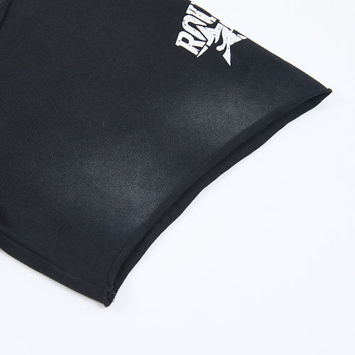 Roughplay Retro Graphic Short‑Sleeve T‑Shirt