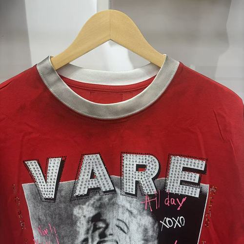 Vareallday Marilyn‑Graphic Ringer T‑Shirt