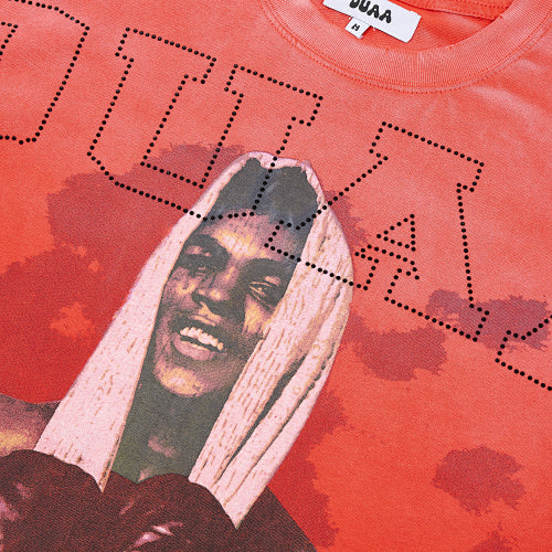DUAA Muhammad‑Ali Graphic Red Short‑Sleeve T‑Shirt