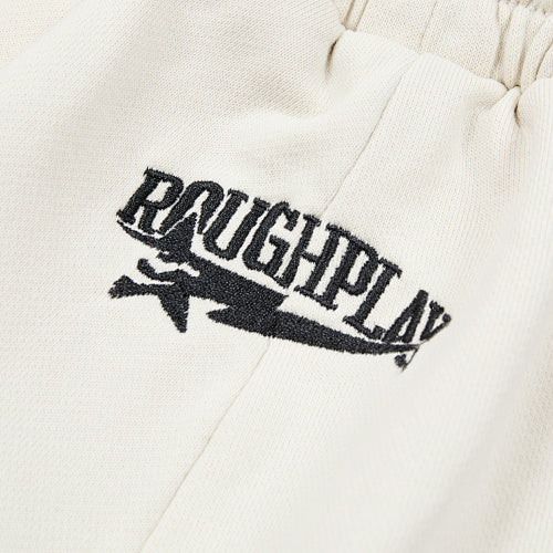 Roughplay Side‑Print Wide‑Leg Sweatpants