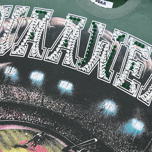 DUAA Vintage Stadium Graphic T‑Shirt