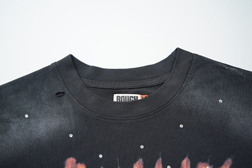 Roughplay Cyclops Monster Graphic Short Sleeve T‑Shirt