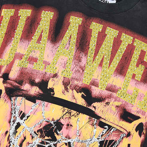 DUAA Basketball Graphic Black T‑Shirt