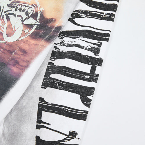 Roughplay Tie‑Dye Graphic Long‑Sleeve Top