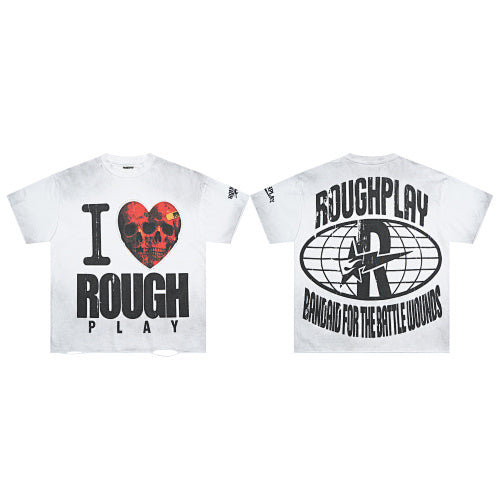 Roughplay I Love Graphic Short‑Sleeve T‑Shirt