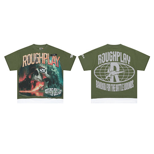 Roughplay Monster Graphic Short Sleeve T‑Shirt